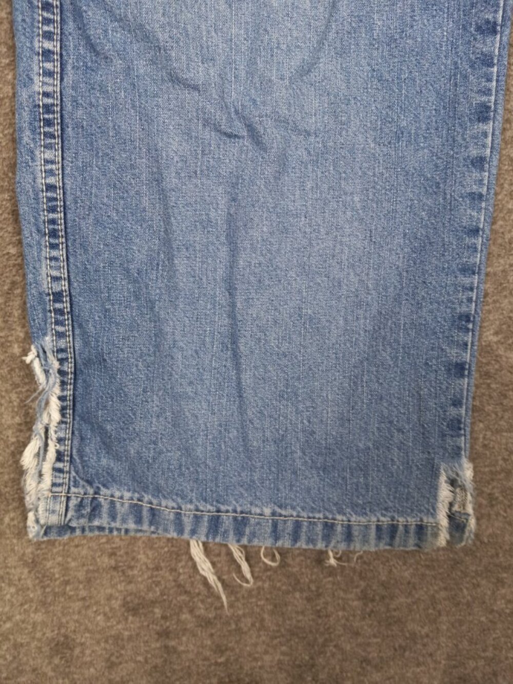 American Eagle AE Supply Jeans Womens Size 8 (31x31) Wide Leg VTG Y2K - Picture 3 of 16